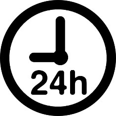 24hr clock